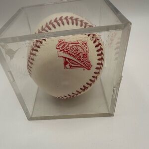 Vintage 1994 Rawlings World Series Baseball in Case
